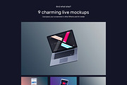 80% sale. Picasso Landing UI Kit, an UI Kit Template by CraftedPixels Market (Thumbnail 4 of 9)