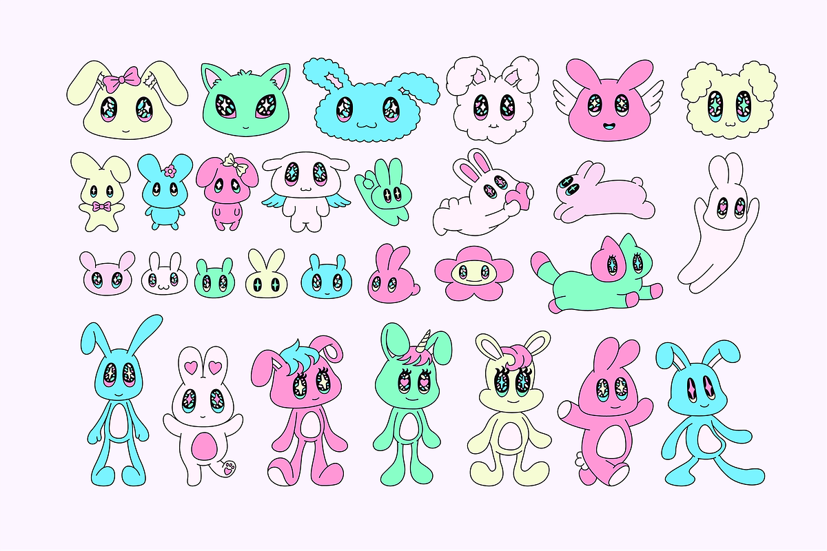 Magical Kawaiicore Illustration Pack, an Object Illustration by The Isian (Photo 5 of 12)
