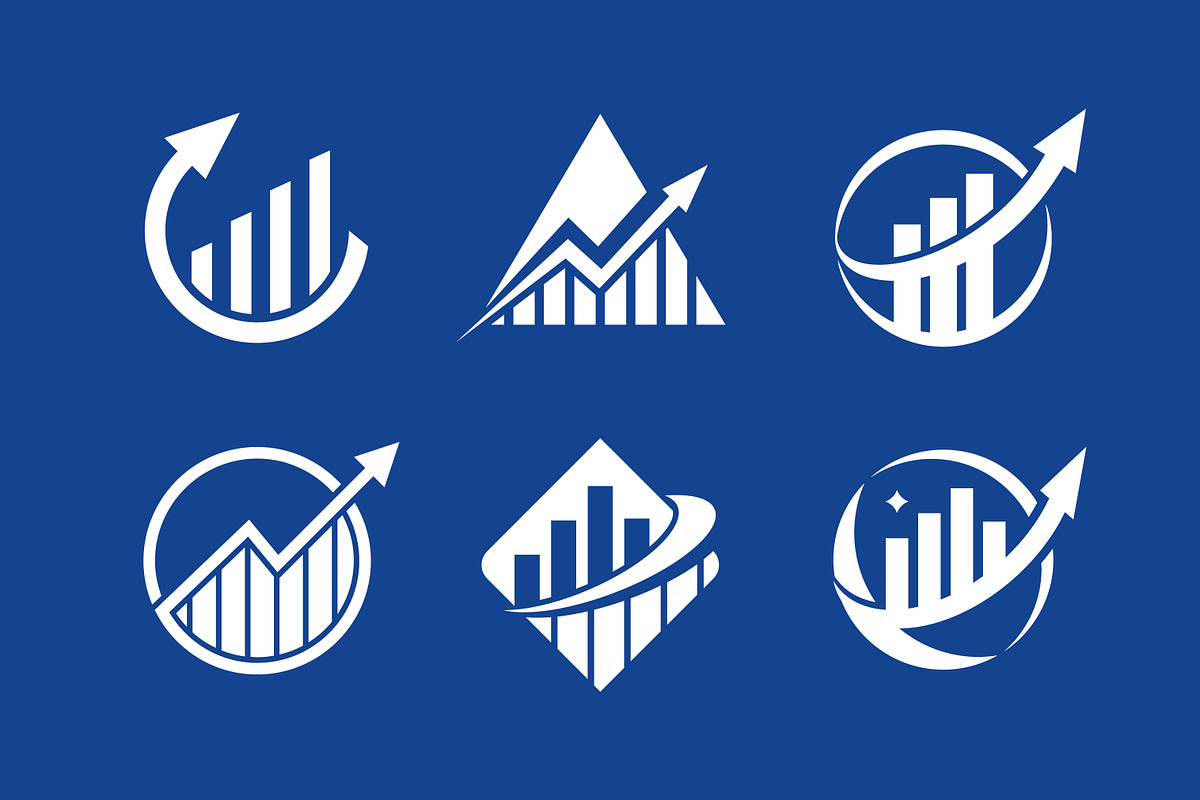 Financial Growth Business Chart Logo, a Branding & Logo Template by Signatoro (Photo 2 of 3)