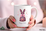 Happy Easter Leopard Print Bunny Png, an Illustration by Craft Nest (Thumbnail 4 of 4)