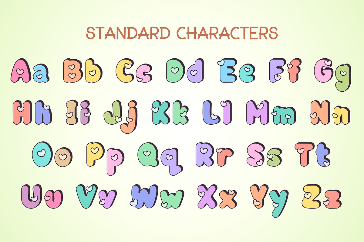 Candy Puff - Color Font, a Sans Serif Font by Adalin Shop (Photo 2 of 3)