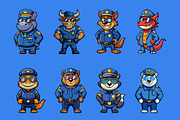 Wildlife Police Mascot Illustration, an Illustration by Riswan Ratta (Thumbnail 5 of 6)