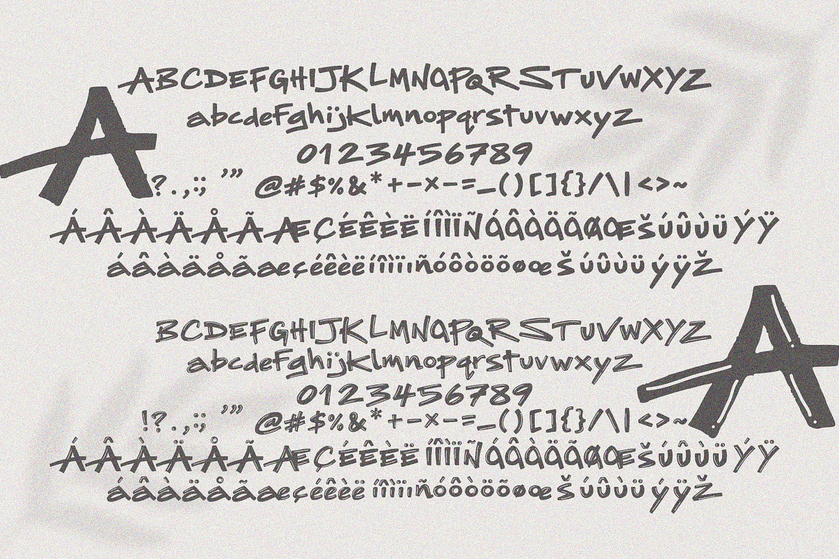 Street & Chic Duo Font (+ Extras), a Handwritten Font by MaxArt Foundry (Photo 9 of 10)
