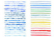 Watercolor Stripes and Patterns, a Pattern Graphic by Artspace (Thumbnail 2 of 5)