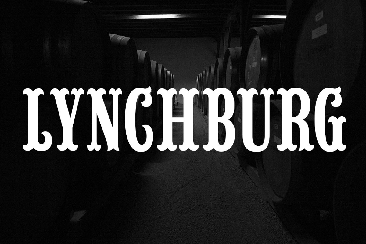 Lynchburg, a Font by FontMesa (Photo 1 of 5)