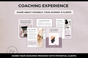 Coaching Package Pricing Template