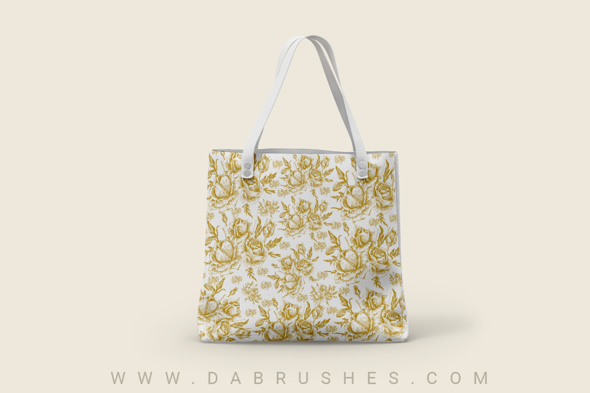 Vintage Floral Brushes - Photoshop, a Brush Add-On by DuoFankaar (Photo 7 of 9)
