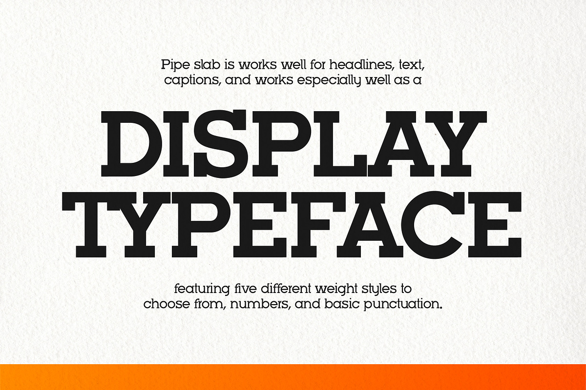 Pipe Slab - Slab Serif Typeface, a Font by Lateral Design (Photo 13 of 15)
