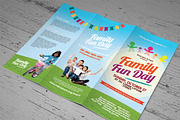 Family Fun Day Trifold Brochures, a Brochure Template by kinzi21 (Thumbnail 2 of 5)