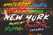 DANGER ZONE, a Blackletter Font by AMINMARIO (Thumbnail 6 of 6)