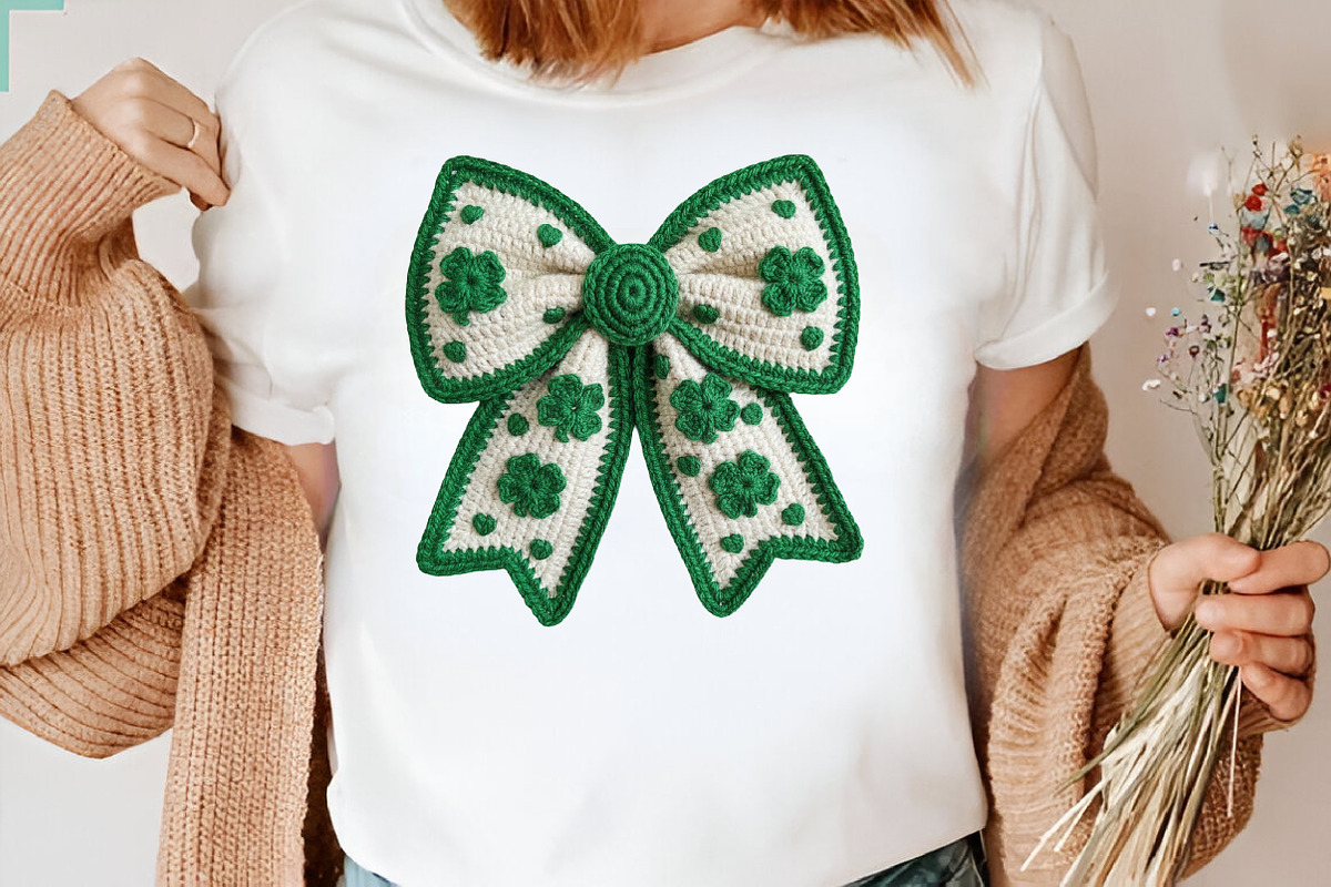 Preppy Coquette St Patrick's Day PNG, an Illustration by CreationArt (Photo 3 of 4)