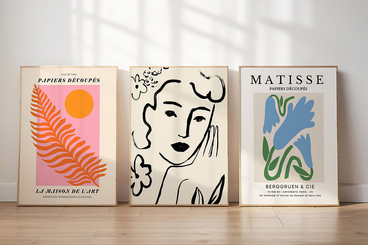 Set of 3 Frames Mockup, 5x7 Ratio, a Household Mockup by isjakimockups (Photo 4 of 7)