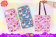 Cute Christmas Pets Seamless Pattern, a Background Graphic by K.JackArtwork (Thumbnail 4 of 8)