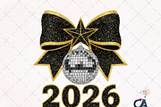 New Year Coquette 2026 PNG, an Illustration by Creative Art (Thumbnail 1 of 5)