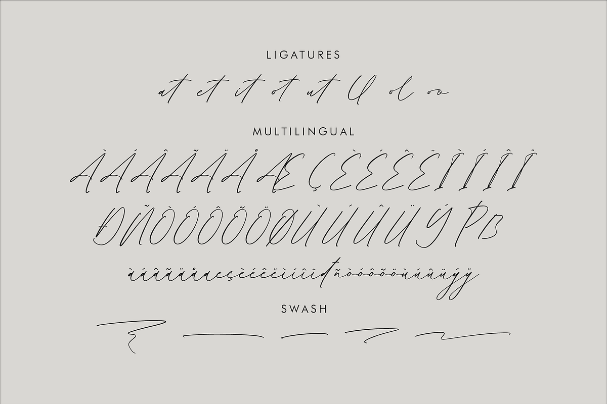 Gatenfield Mondilla Modern Signature, a Script Font by Storytype Studio (Photo 14 of 15)