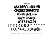 Big Fellas Cute Font, a Font by YandiDesigns (Thumbnail 2 of 5)