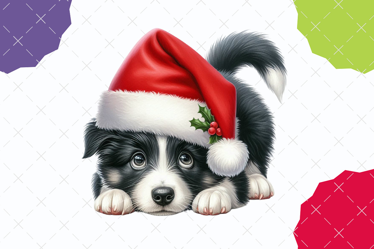 Playful Peeking Dog Breeds Clipart, an Illustration by designcity5 (Photo 5 of 5)