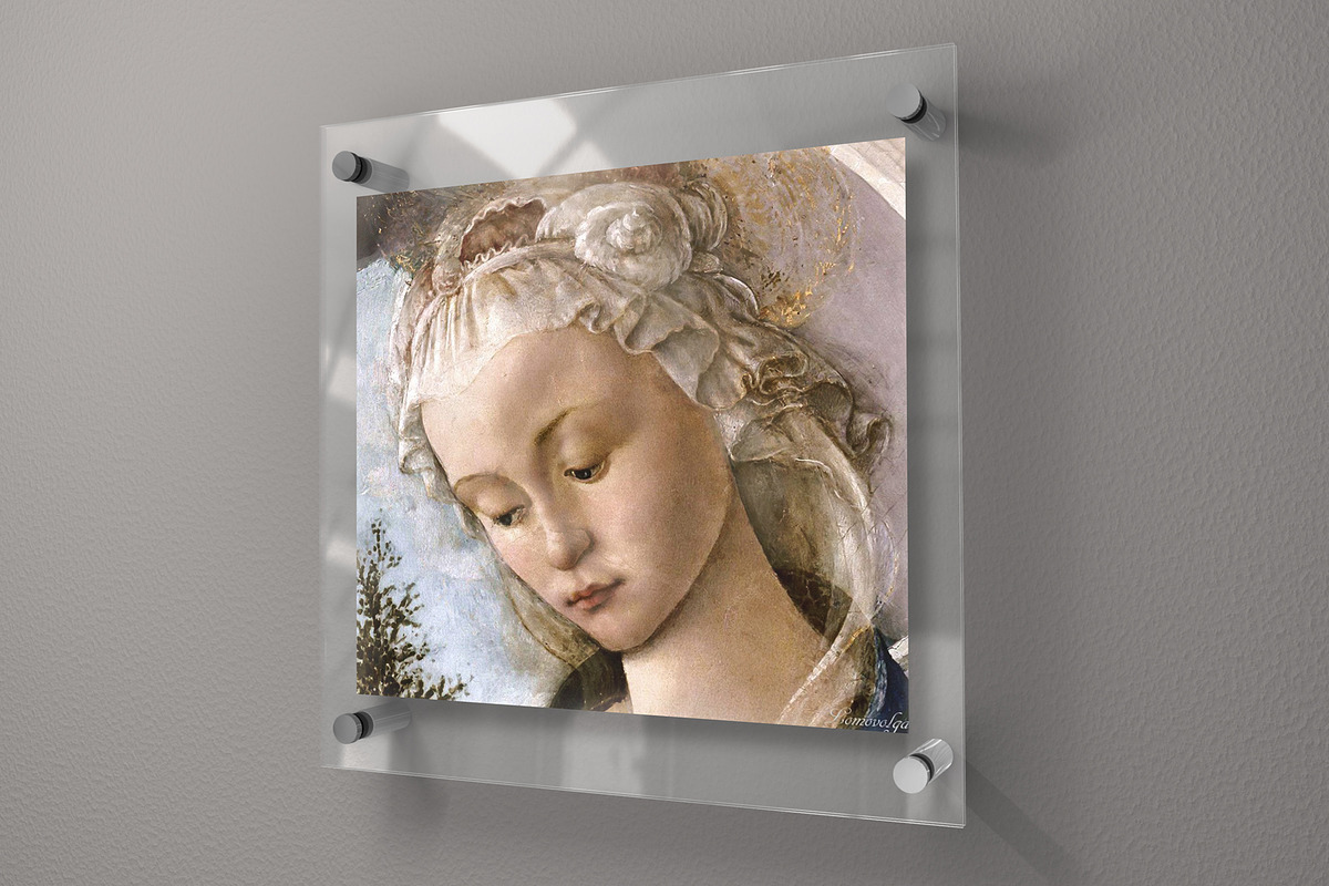 Glass frame for art mockup, a Product Mockup by PSD Market (Photo 4 of 12)