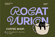 Perfect Barista, a Sans Serif Font by zeenesia (Thumbnail 10 of 16)