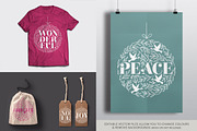 Christmas Doodle Baubles, a Decorative Illustration by Katy Clemmans (Thumbnail 4 of 5)