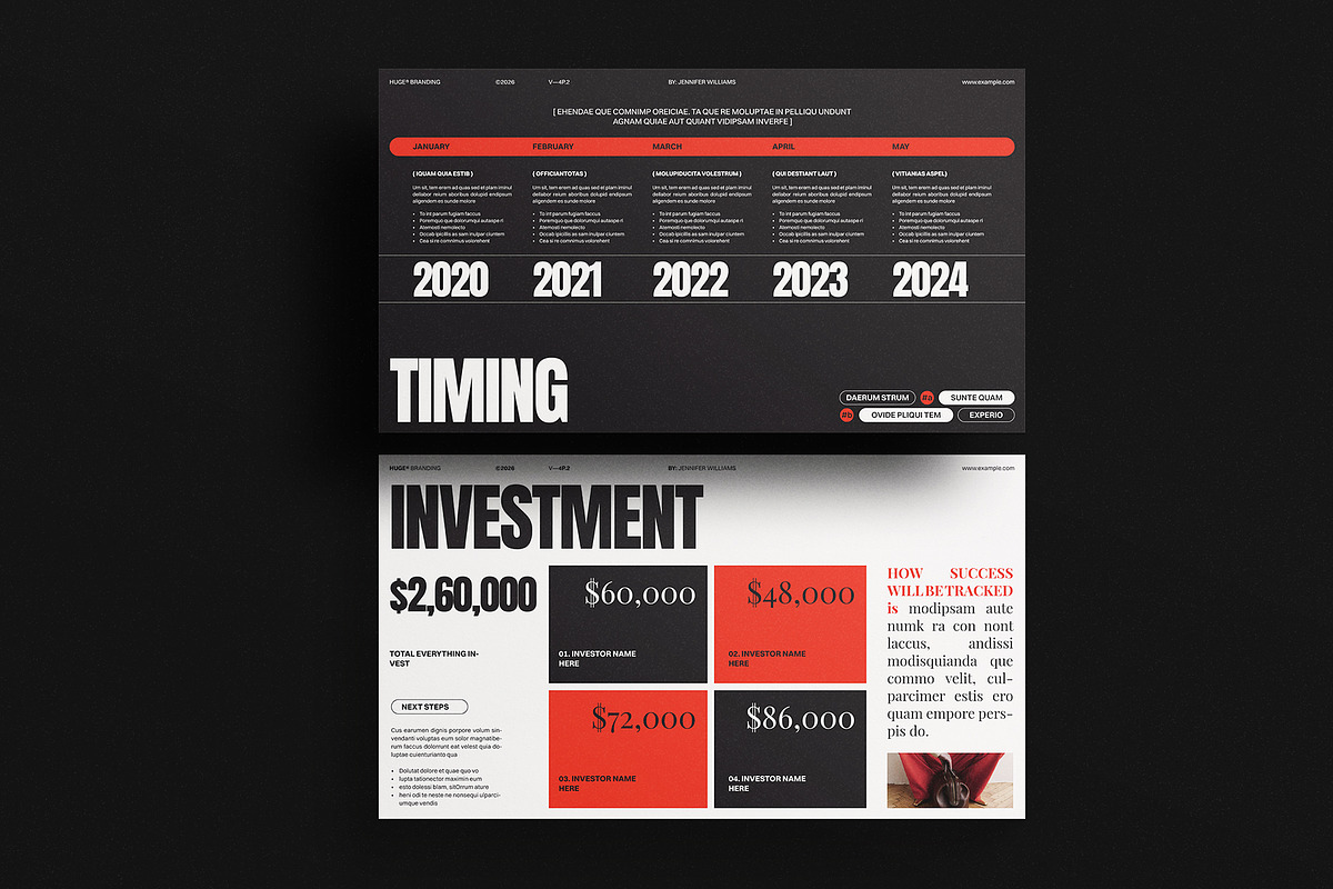 Pitch Deck Presentation Template, a Presentation Template by ArtisanaAura (Photo 7 of 9)