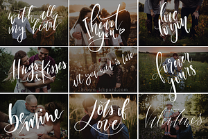 Valentine's Day Photo Overlays Vol.4