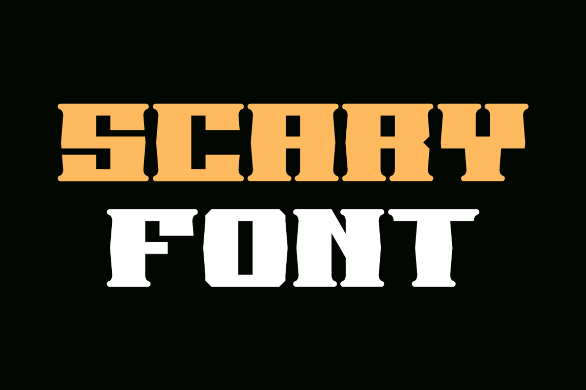 Scary Bloode, a Serif Font by alon kelakon (Photo 2 of 6)