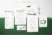 Forest Wedding Suite BUNDLE, an Invitation Template by Aquarellina (Thumbnail 16 of 17)
