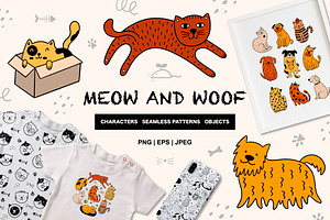 Cute cats and dogs!