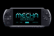 Sqeton - Mecha Stencil Display Font, a Sans Serif Font by Drizy (Thumbnail 8 of 9)