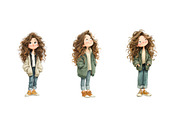 Kids Clipart Bundle, an Illustration by Daily.Designs (Thumbnail 3 of 4)