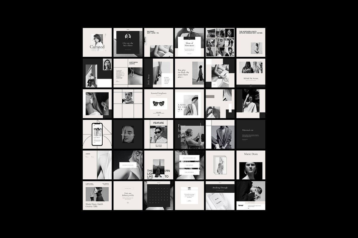 Essentialist Social Media Pack, a Social Media Template by T E M P L Y (Photo 11 of 12)