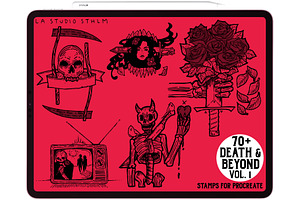 Death & Beyond Vol. 1 - Stamp Set