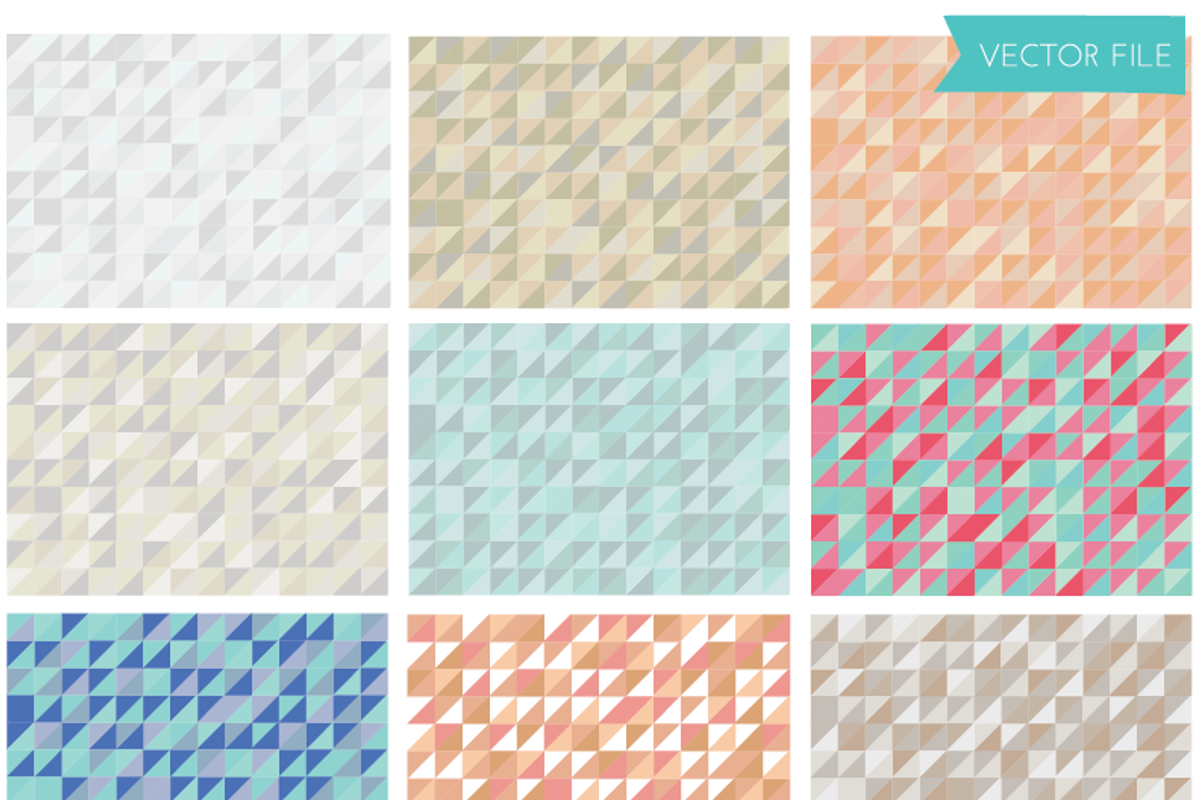 Triangle Geometric Backgrounds preview 2