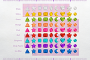 GEM STICKERS DIGITAL RHINESTONE PNGs, an Object Graphic by TheFoodAtlas (Thumbnail 2 of 5)
