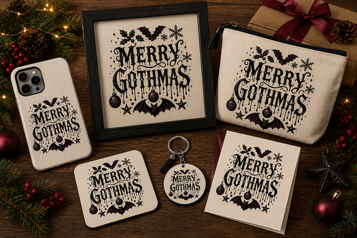 Gothic Christmas Halloween Bundle, an Object Graphic by Daisy Design (Photo 12 of 16)