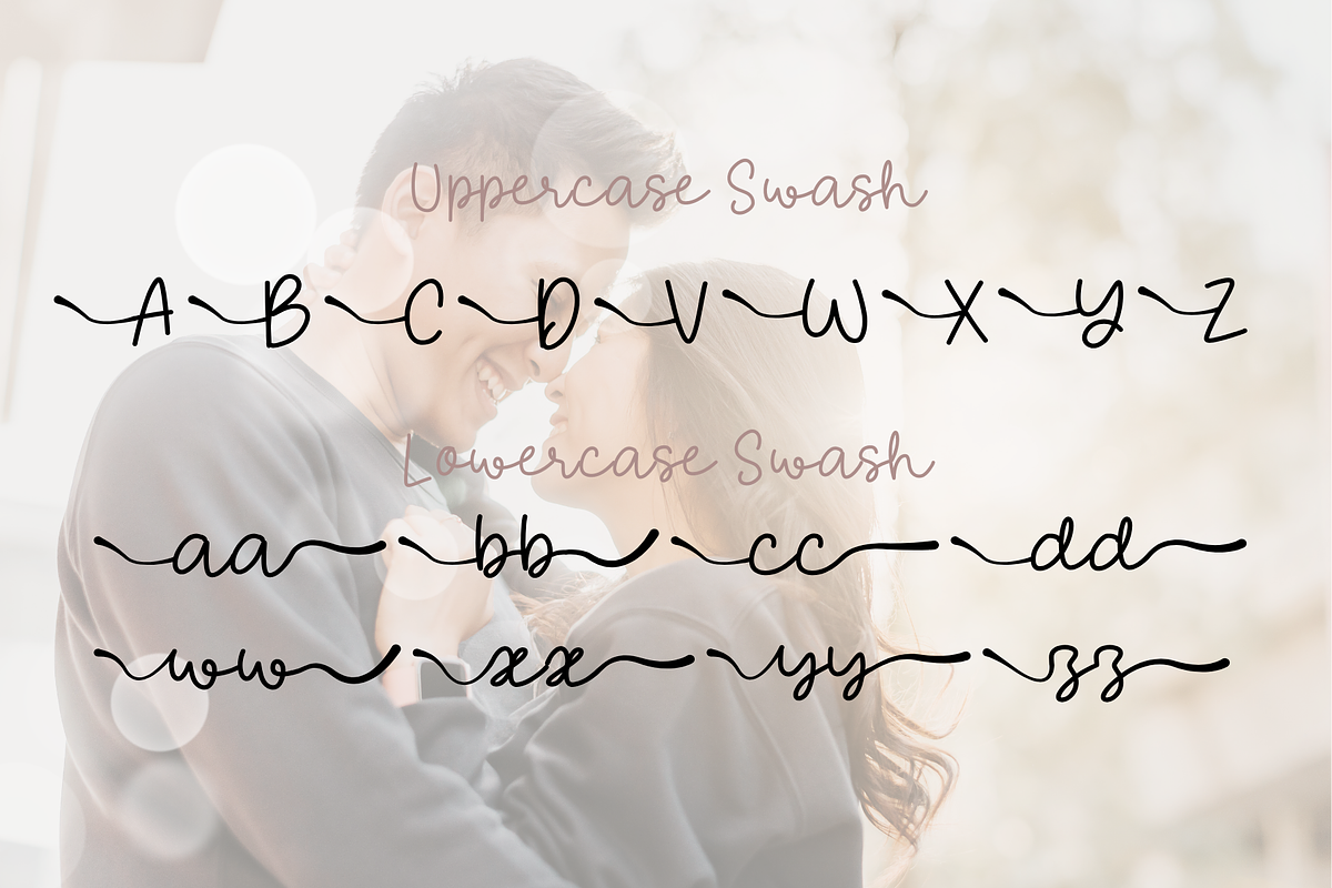 Welcome Valentines is Script font, a Handwritten Font by Brown Cupple (Photo 6 of 7)