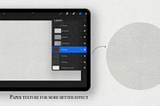 Graphite Pencils for Procreate, a Brush Add-On by Jenteva Art (Thumbnail 5 of 11)