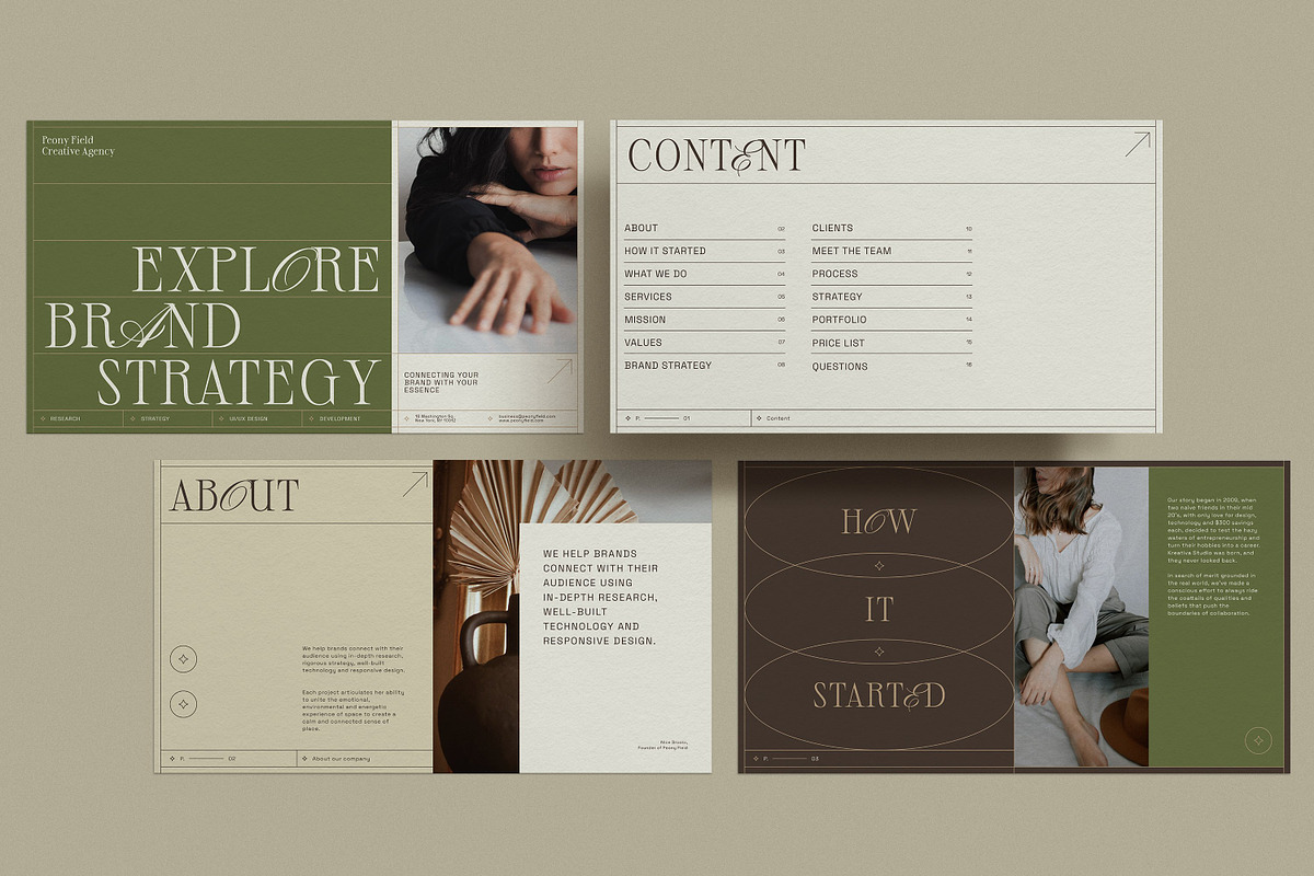 Brand Proposal Bundle, a Design Template by iStar Design (Photo 2 of 14)
