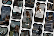 Wellness Instagram Reels Templates, a Social Media Template by DigiPax (Thumbnail 3 of 11)
