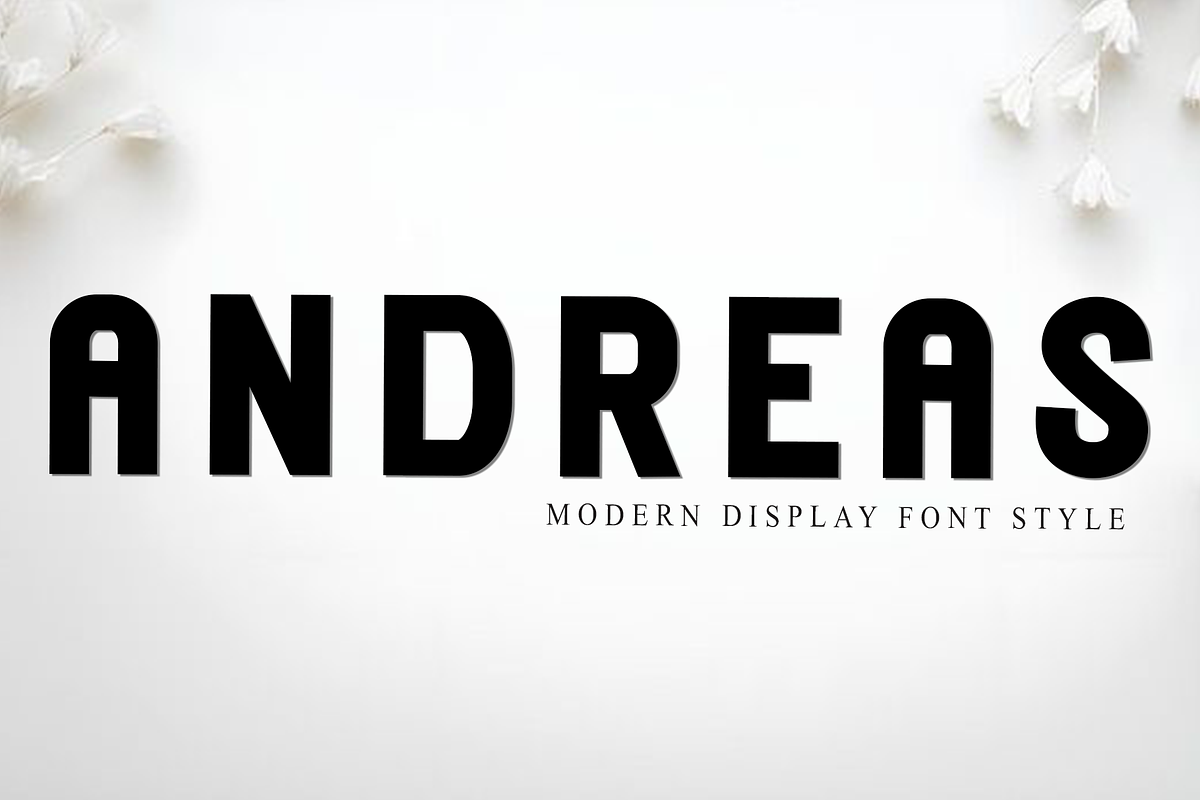 ANDREAS, a Script Font by InermediaSTUDIO (Photo 1 of 8)