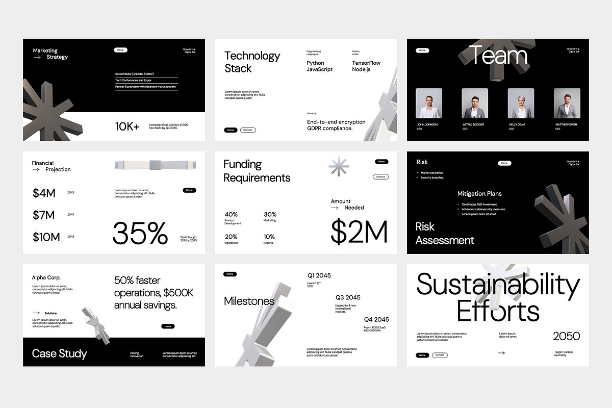 Trideeo - Technology Powerpoint preview 5