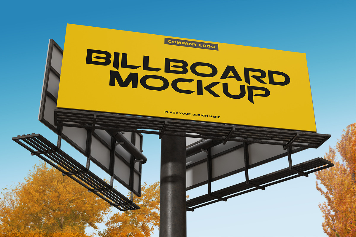 Billboard Mockup, an Advertising Mockup by mockupbuys (Photo 27 of 82)