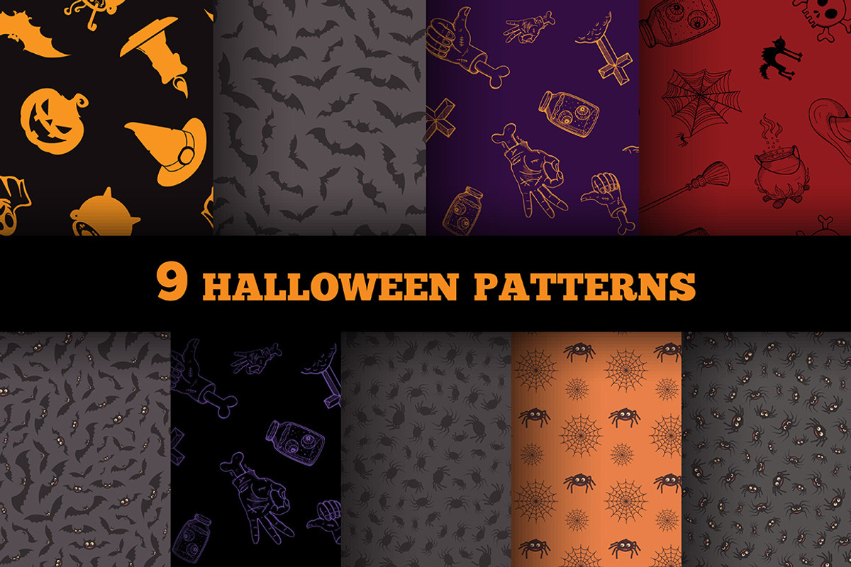 Halloween Ultimate Pack, a Decorative Illustration by Chuhastock (Photo 4 of 22)