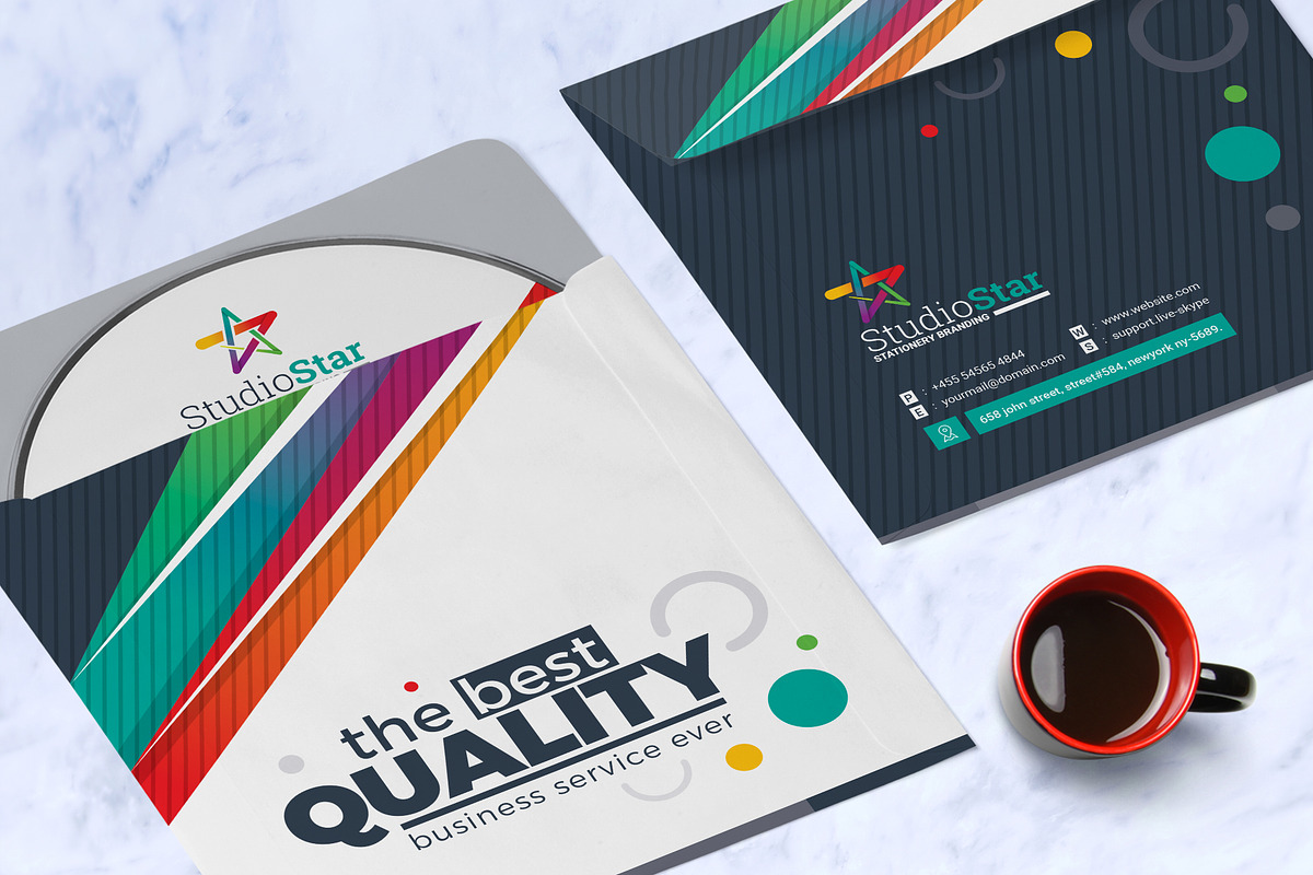 Creative CD Label Template, a Templates & Theme by ContestDesign (Photo 2 of 3)