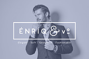 ENRIQ - Elegant Sans Serif Font, a Sans Serif Font by Kaligra.co (Thumbnail 1 of 11)