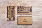 Kraft Paper Business Card, a Business Card Template by Marvel (Thumbnail 4 of 4)