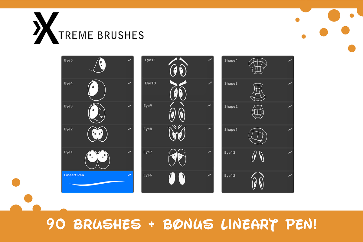 Procreate MEGA BUNDLE! (1K+ BRUSHES), a Brush Add-On by Extreme Brushes (Photo 39 of 47)
