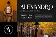Aligra || Modern Classy Serif Font, a Font by Ermedia Studio (Thumbnail 4 of 10)