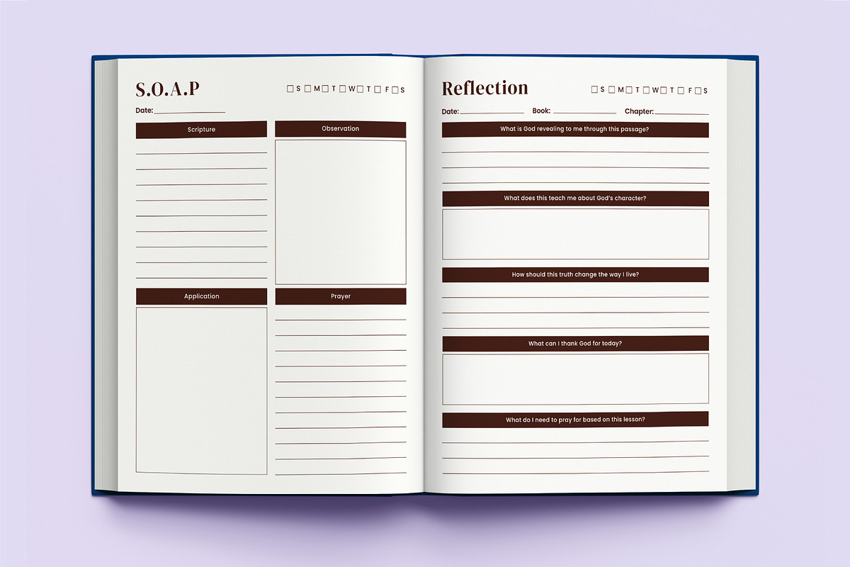 Bible Study Canva Template preview 5